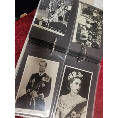 30b - Royalty & Monarchy Postcard Folder, 1898-1960, 68 in total inc Queen Elizabeth II