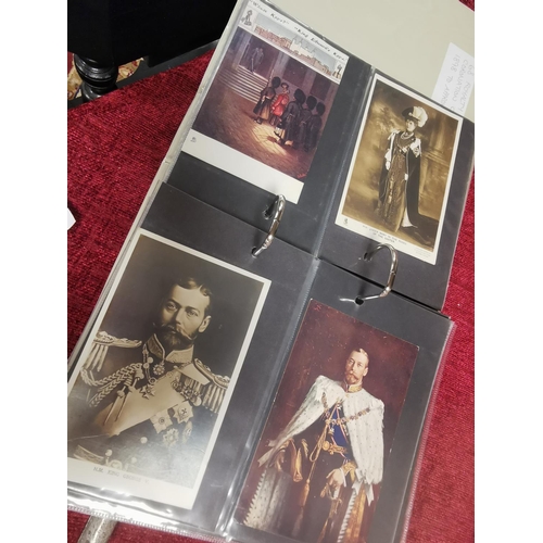 30b - Royalty & Monarchy Postcard Folder, 1898-1960, 68 in total inc Queen Elizabeth II