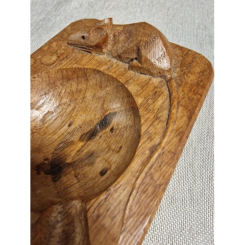 22 - Robert Thompson Yorkshire Oak Mouseman Ashtray