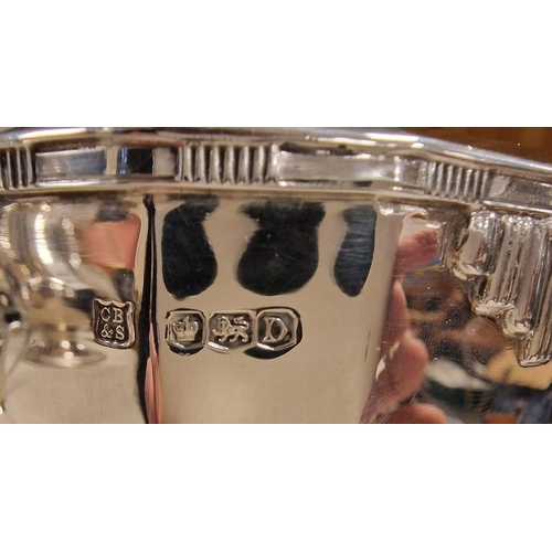 53 - Four-Piece Cooper Brothers & Sons 1946 Sheffield Art Deco Style Silver Te & Coffee Service - 1742g i... 