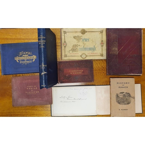 256 - A collection of 12 topographic books, including Scarborough monographs and 19th century studies of t... 