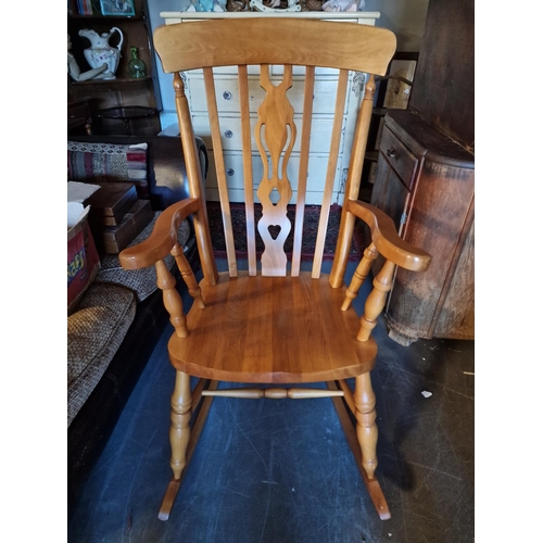 282 - Large Pine Great Condition Rocking Chair