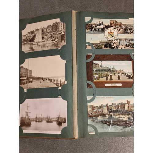 42a - Extensive Postcard Album, inc around 50% topographical