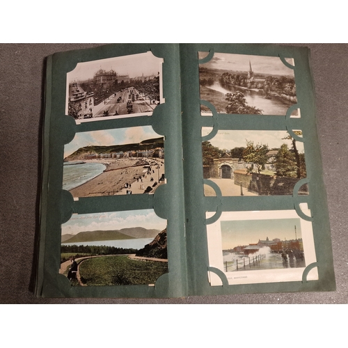 42a - Extensive Postcard Album, inc around 50% topographical