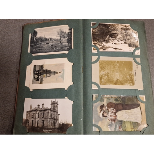 42a - Extensive Postcard Album, inc around 50% topographical