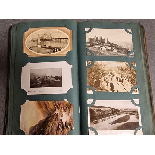 42a - Extensive Postcard Album, inc around 50% topographical