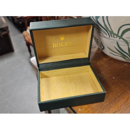 190a - Pair of Designer Watch Rolex Boxes