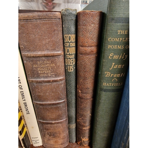 155r - Great Collection of Antique and Heritage Halifax, Bronte and Yorkshire Books inc Springtime Saunter,... 