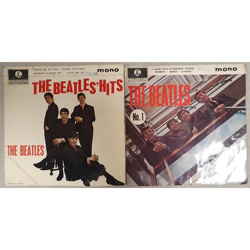 17d - Pair of Beatles Vinyl EP's Records, comprising The Beatles No 1 (GEP8883) and The Beatles Hits ... 