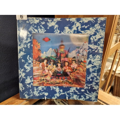 6 - Original Vinyl Pressing of Rolling Stones 1967 LP Record, 'Their Satanic Majesties Request', w/psych... 