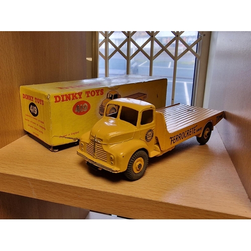 302 - Boxed Die Cast Dinky Toys 419 Leyland Comet Ferrocrete Portland Cement Lorry