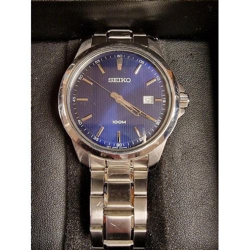 Boxed Seiko 100m GN42 Wrist Watch