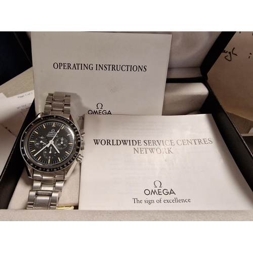 110 - 1861 Movement 1997 Omega Speedmaster Wrist Watch - As used within the 1997 James Bond Film 'Tomorrow... 