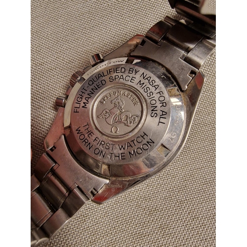 110 - 1861 Movement 1997 Omega Speedmaster Wrist Watch - As used within the 1997 James Bond Film 'Tomorrow... 