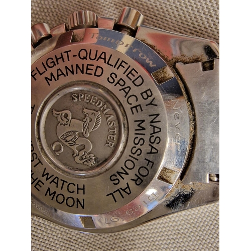 110 - 1861 Movement 1997 Omega Speedmaster Wrist Watch - As used within the 1997 James Bond Film 'Tomorrow... 