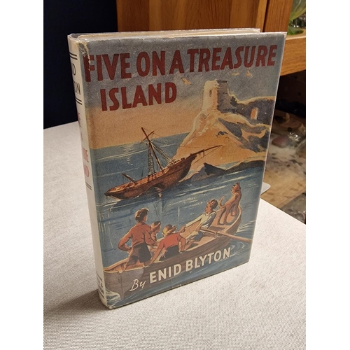 132 - First Edition of Enid Blyton's 1942 Book, Five on Treasure Island