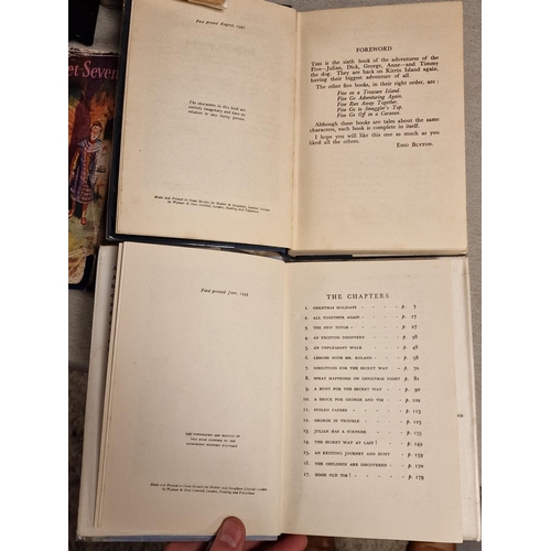 133 - Pair of First Edition Enid Blyton Books, Five Are Together Again, and Five Have a Mystery to Solve