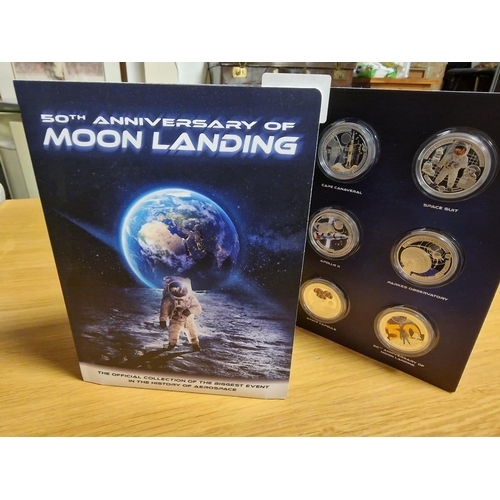 168 - Twelve-Part Moon Landing 50th Anniversary Commemorative Coin Set