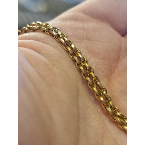 209 - 9ct Gold Chain Necklace, 6.54g