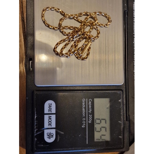 209 - 9ct Gold Chain Necklace, 6.54g