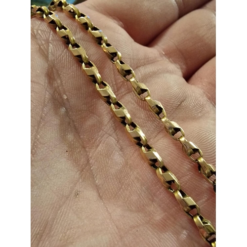 249 - 9ct Gold Necklace Chain, 10.15g