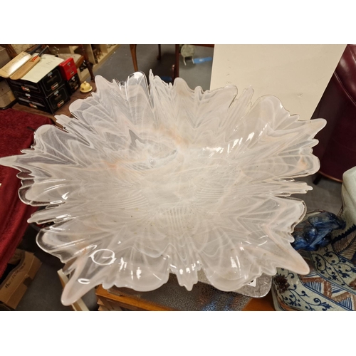 272 - 1960's Italian Glass Bowl - likely Venetian/Murano