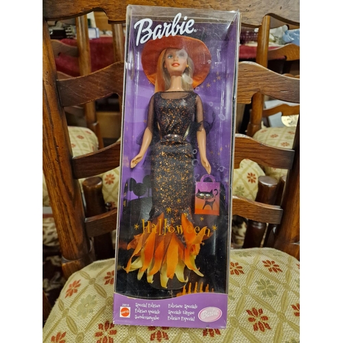 182a - Boxed Halloween Barbie Doll