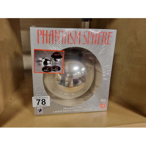 78 - Limited Edition 5-DVD Phantasm Horror Box Set incl replica 'sphere'