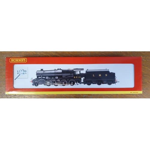 101 - Hornby OO Gauge Class 8F Train Railway Locomotive LMS Engine - R2228