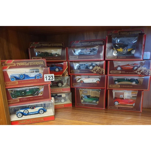 123 - Collection of Fifteen (15) Matchbox Models of Yesteryear Die Cast Cars and Trucks/Lorries - some w/a... 