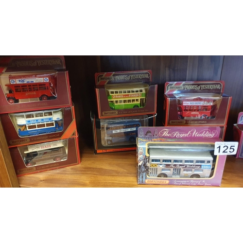 125 - Collection of Sixteen (16) Matchbox Models of Yesteryear Die Cast Cars and Trucks/Lorries - some w/a... 