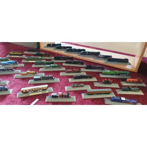 128 - Collection of 30+ Del Prado Train and Loco Models - Railwayana Interest