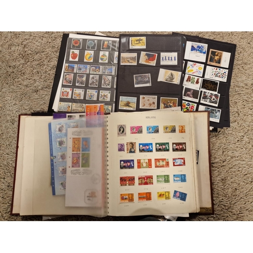 87 - Pair of Unmarked and Postmarked International Stamp Sets, ic some GB, Antique Canada, Hong Kong, Fra... 