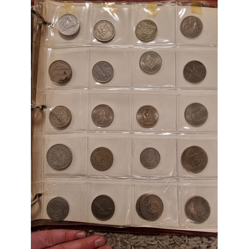 88 - British & International Coin Currency Folder inc a 1400's example + a Number of Silver Content Coins