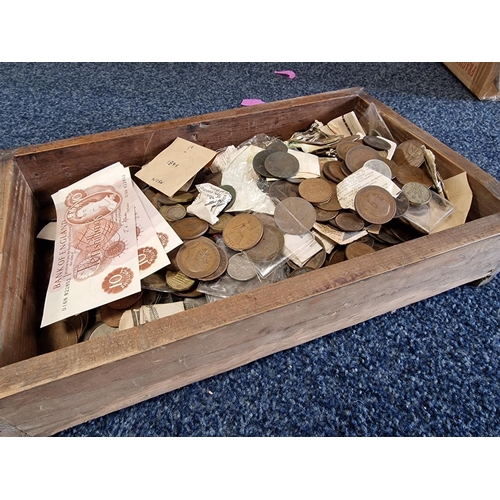 96 - Set of Three Cases of British Antique and Vintage Currency Coins