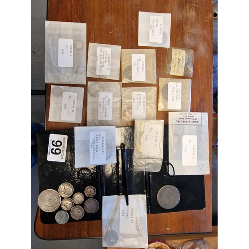 99 - Collection of Antique Coins Currency inc William III, James I and Victorian + Edwardian examples