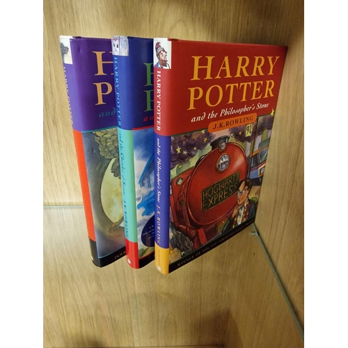 137h - Trio of Harry Potter Hardback Canadian Early Pressings by Raincoast Publications