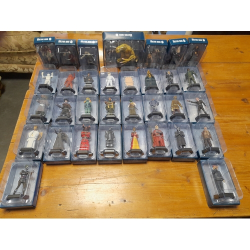 128e - Collection of 33 Eaglemoss 2012 Doctor Who Boxed Figures - Sci-Fi, Collectables