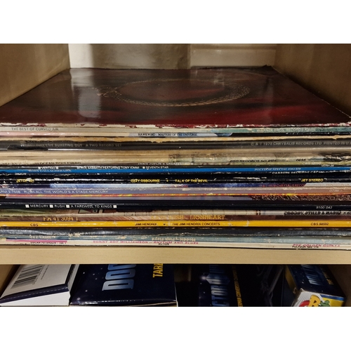 27y - Collection of Good Varied Vinyl LP Records 60's-80's Rock, Prog and Metal inc Ozzy, Black Sabbath, D... 