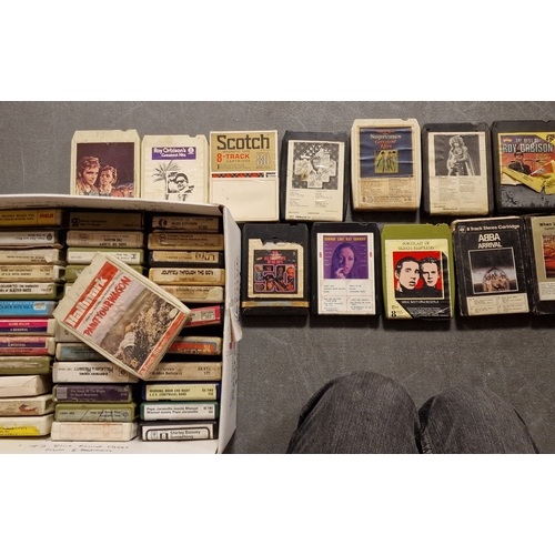 335 - One Box of Vintage 8-Track Music Records