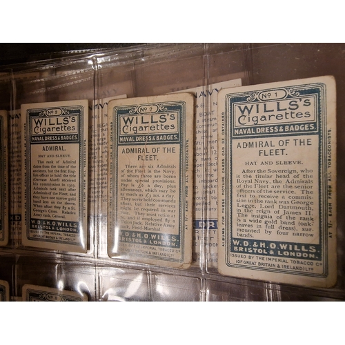 99d - Large Collection of Ogdens, Wills, Gallaher Cigarette Cards