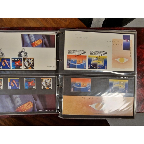 87c - Two Folders of Stamps inc approx 50 Presentation packs and some First Day Covers