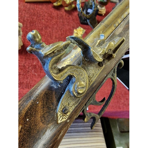 16 - Decorative Blunderbuss Rifle Wallhanger Gun - L70cm