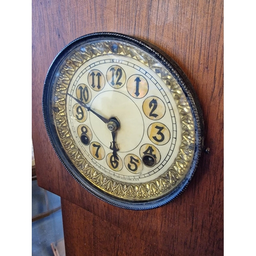 31 - 1930's New Haven Clock Company Cased Grandmother Clock w/ a lovely Art Deco Dial