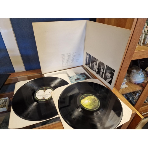 44 - Set of Four Beatles Vinyl LP Records, all VGC, inc White Album, Magical Mystery Tour, Yellow Submari... 