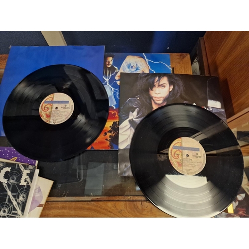 46 - Collection of Nine Prince Original LP Vinyl Records inc Graffiti Bridge, Sign O The Times, Dirty Min... 