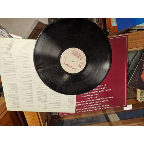 42 - First LP Vinyl Record Pressing of The Smiths eponymous 1984 'The Smiths' debut, on Rough Trade