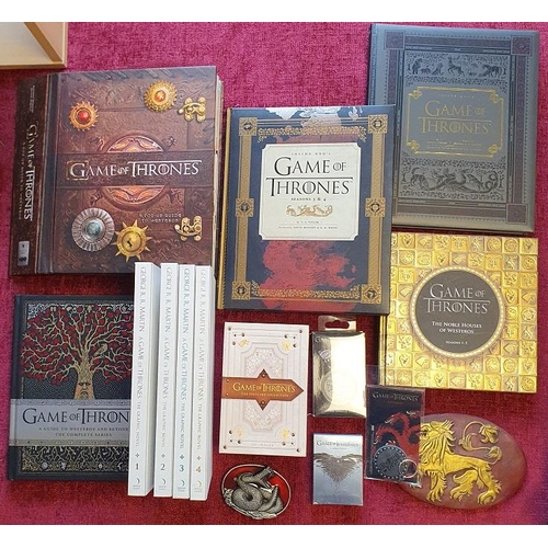 233c - Large Collection of Game of Thrones TV Collectables, Books, Rarities etc