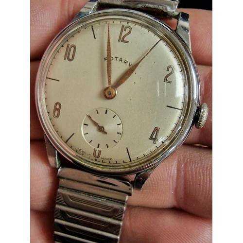 140g - Trio of 1960's Designer Watches, inc a Rotary and two Technos