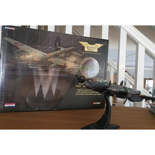 358 - Boxed Corgi Aviation Archive Die-Cast Airplane Avro Lancaster B1 L 7571